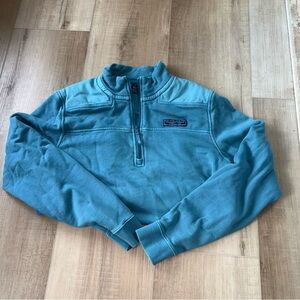 Teal Vineyard Vines Quarter-Zip